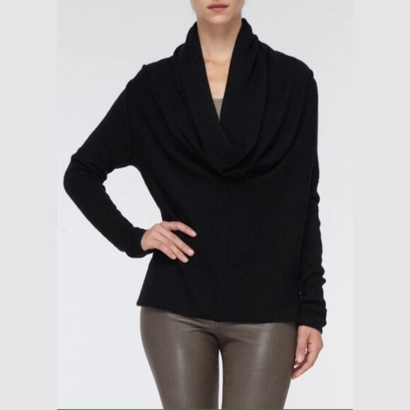 Vince Drape Front Cowl Neck Wool Blend Sweater NWT - Picture 1 of 5